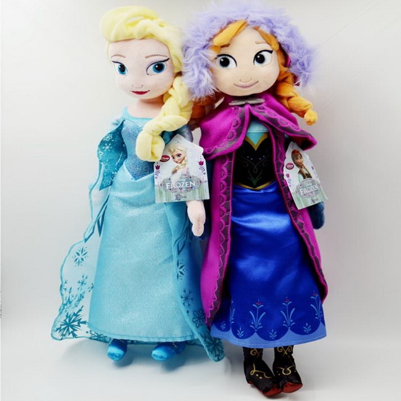 Elsa en Anna pluche prinsessen – knuffel